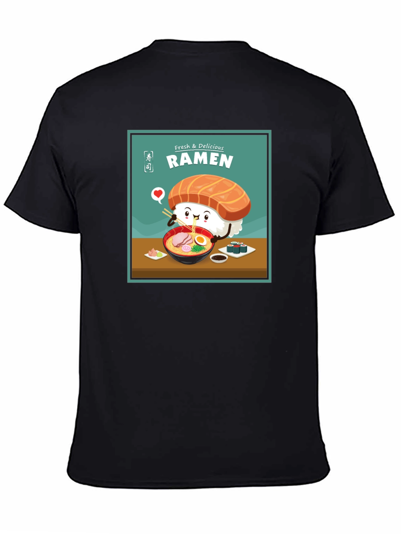 Ramen Lover T-Shirt - Sushi Cartoon