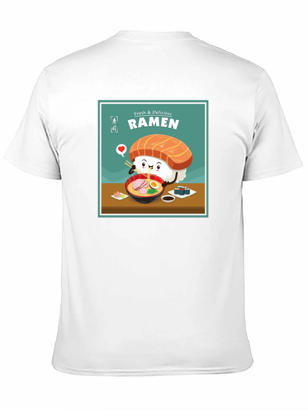 Ramen Lover T-Shirt - Sushi Cartoon
