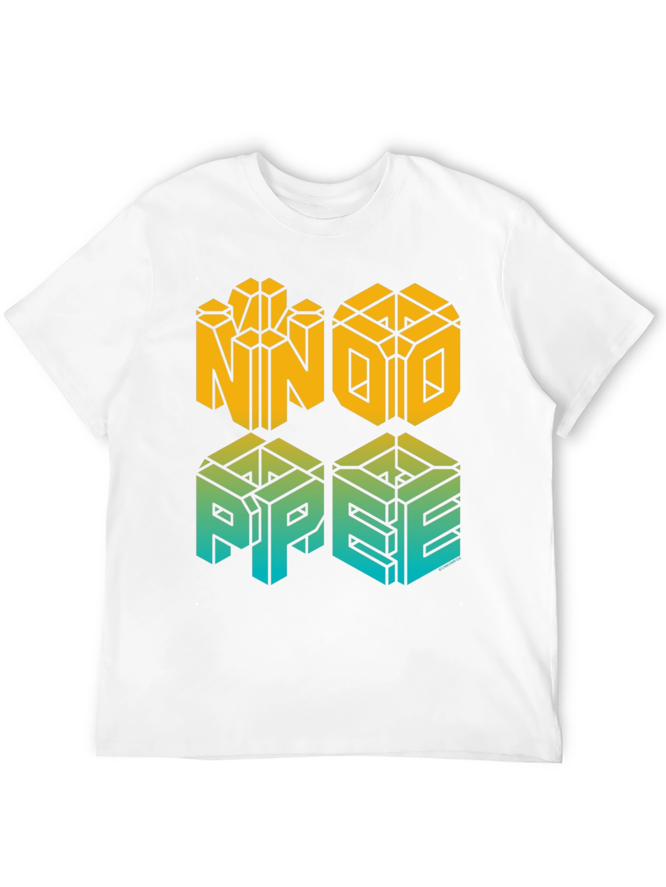 NNO NOPE T-Shirt - Geometric Style
