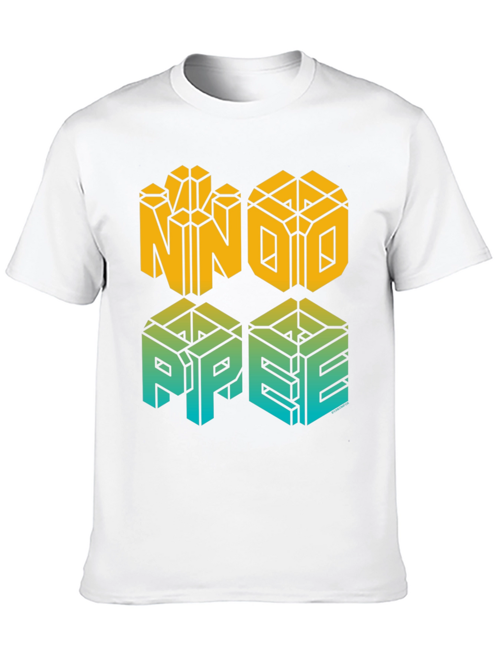 NNO NOPE T-Shirt - Geometric Style