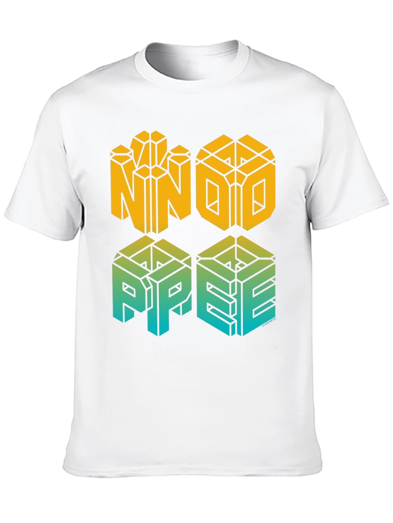 NNO NOPE T-Shirt - Geometric Style