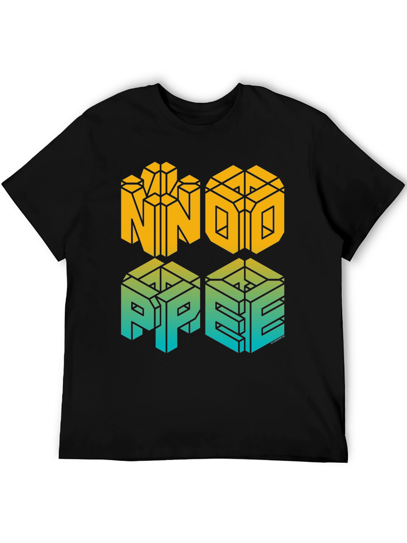 NNO NOPE T-Shirt - Geometric Style