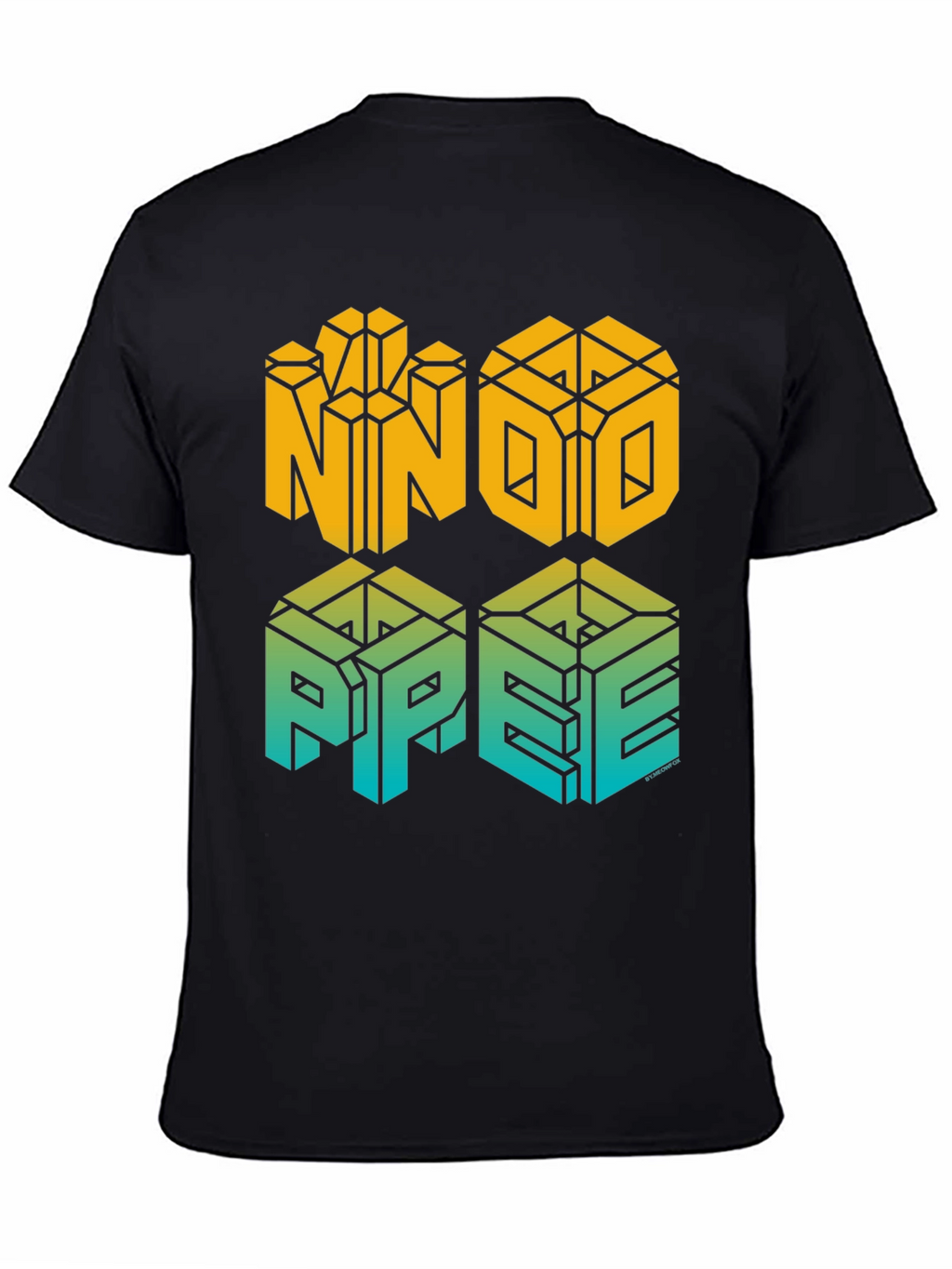 NNO NOPE T-Shirt - Geometric Style