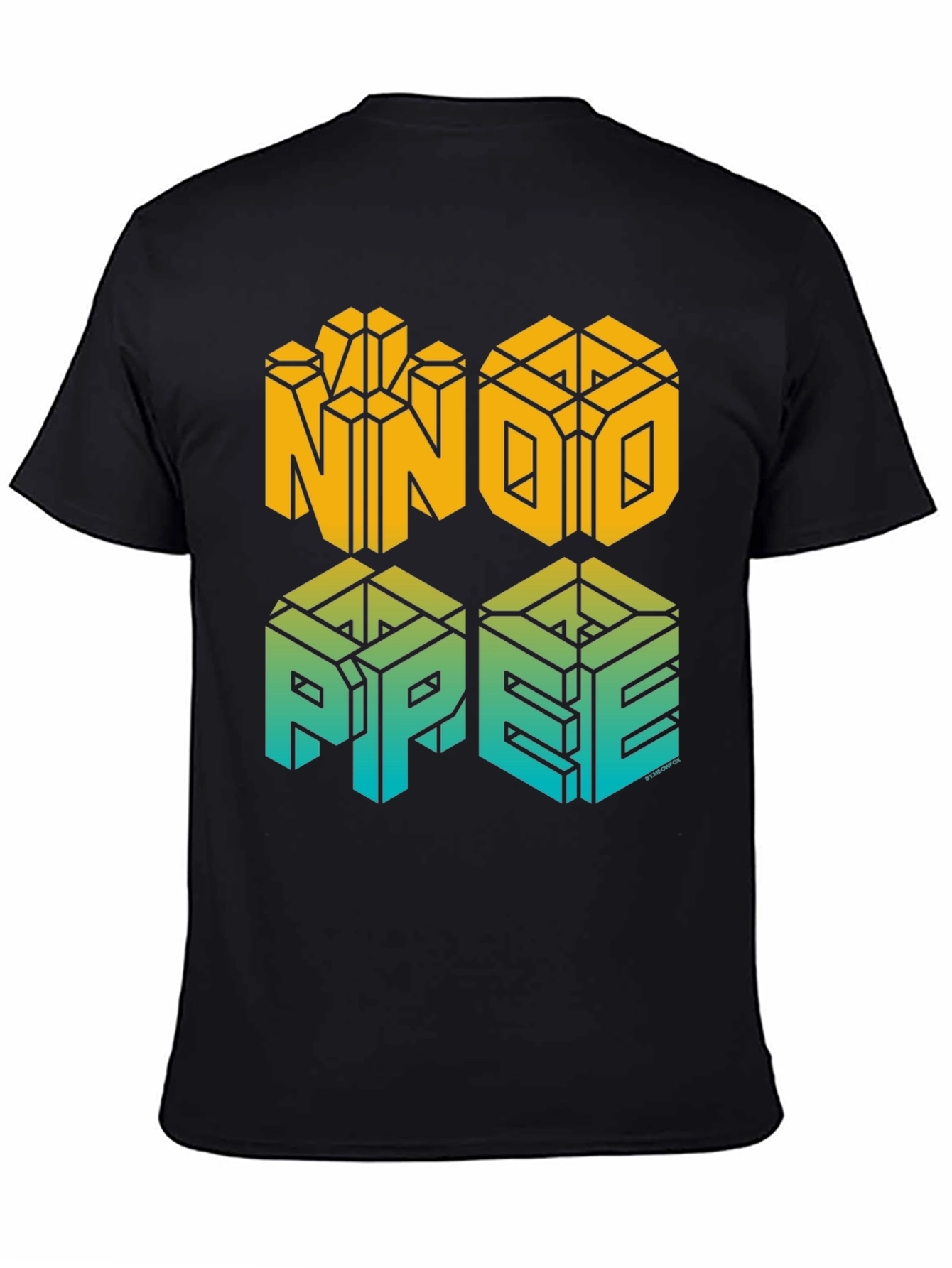 NNO NOPE T-Shirt - Geometric Style