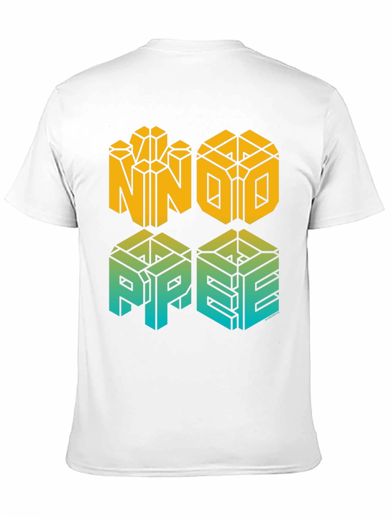 NNO NOPE T-Shirt - Geometric Style