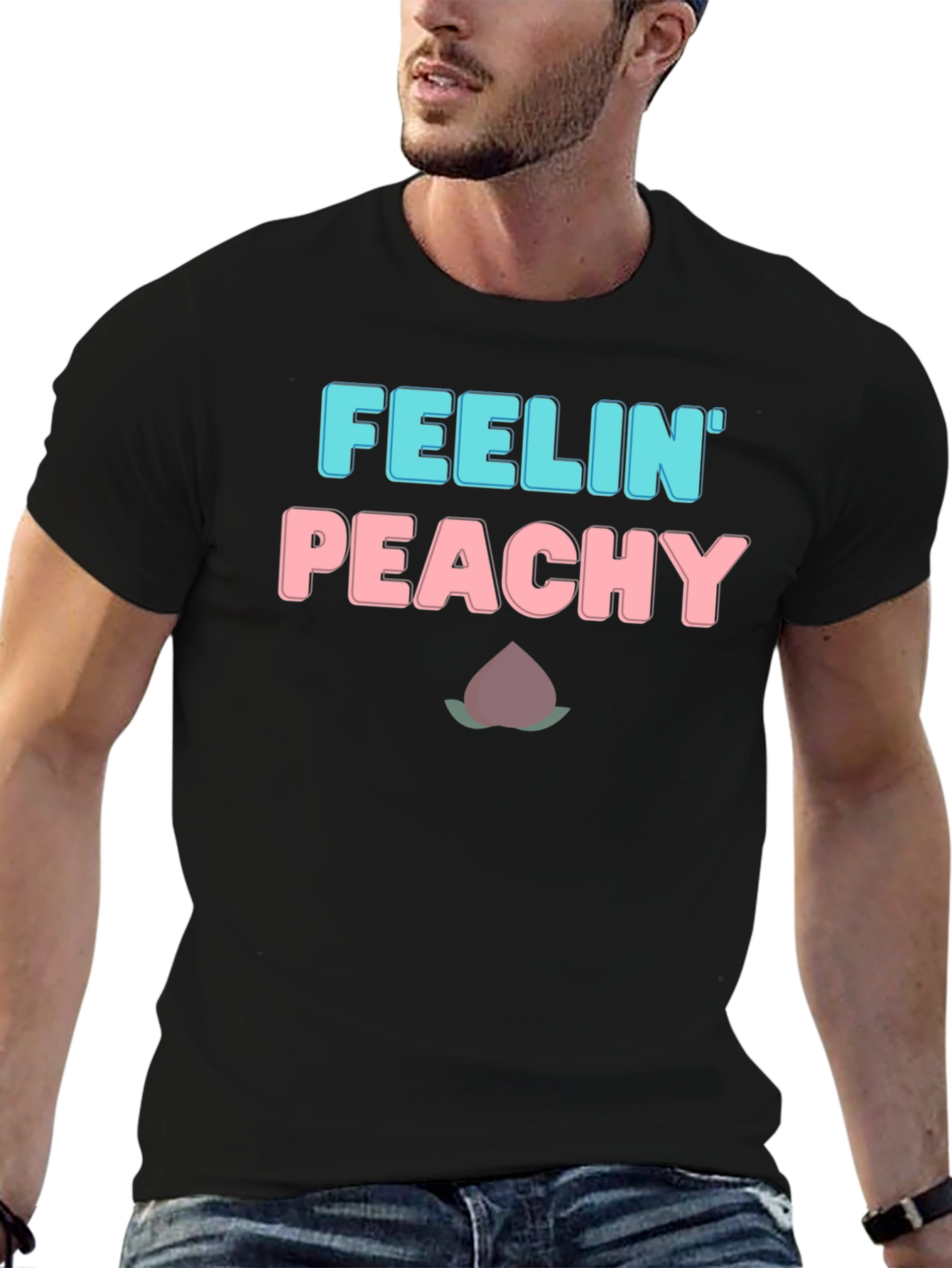 Feelin Peachy Graphic T-Shirt