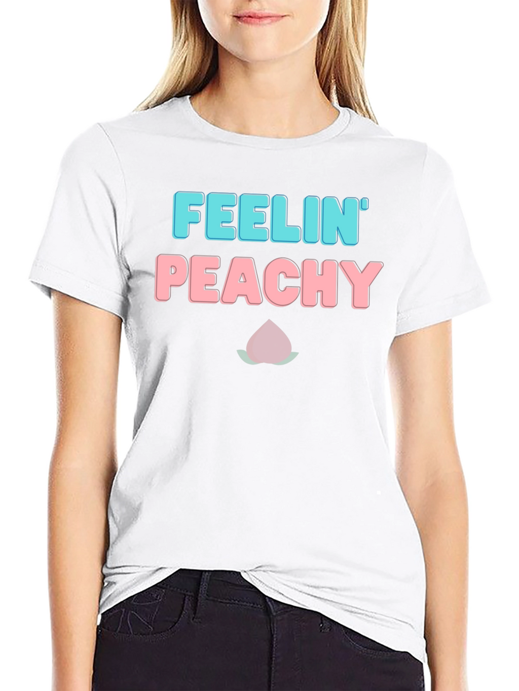 Feelin Peachy Graphic T-Shirt