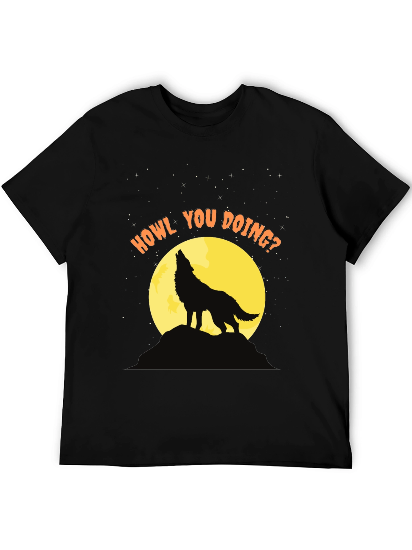 Howl You Doing? Wolf Graphic Tee