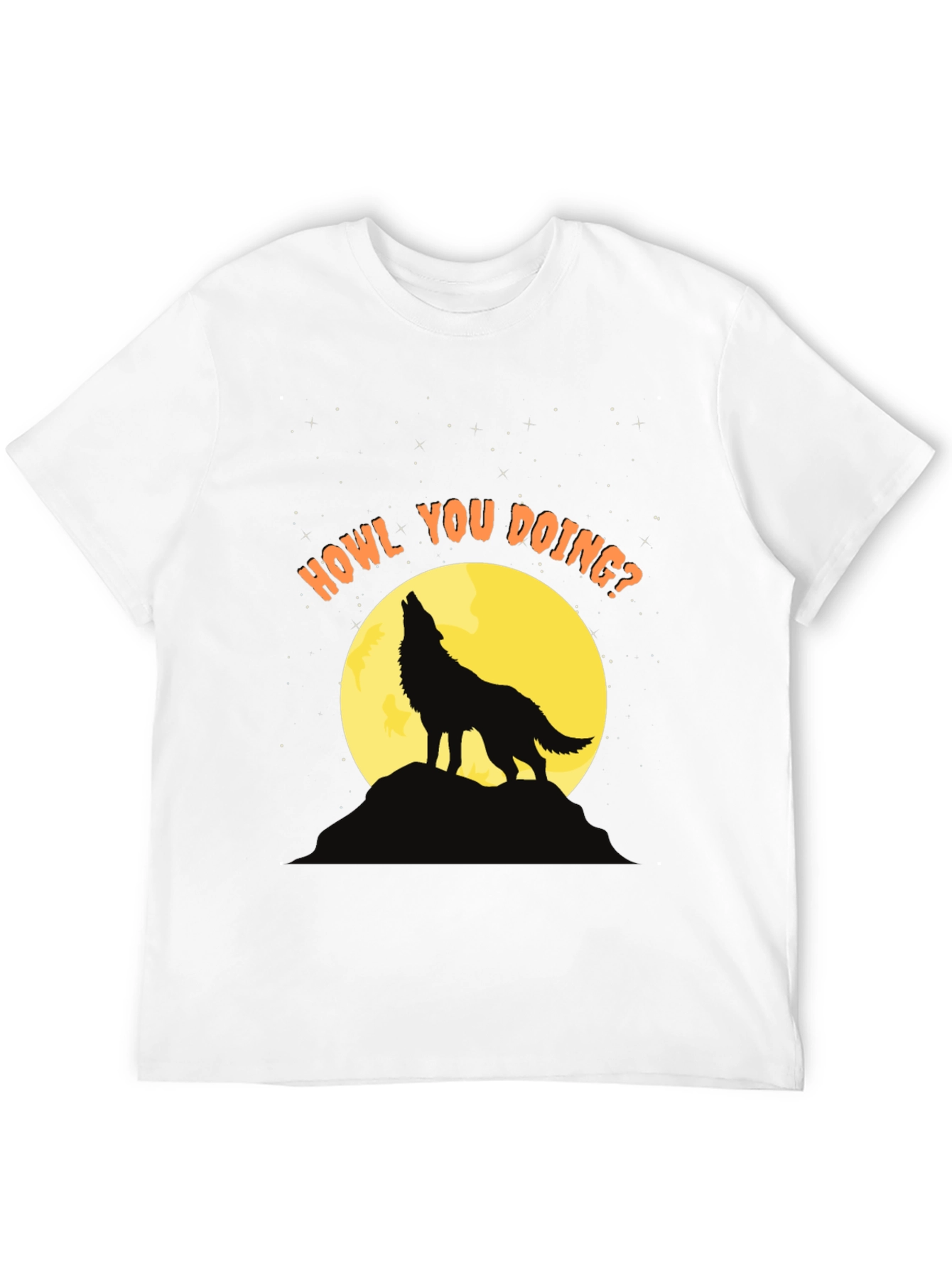 Howl You Doing? Wolf Graphic Tee