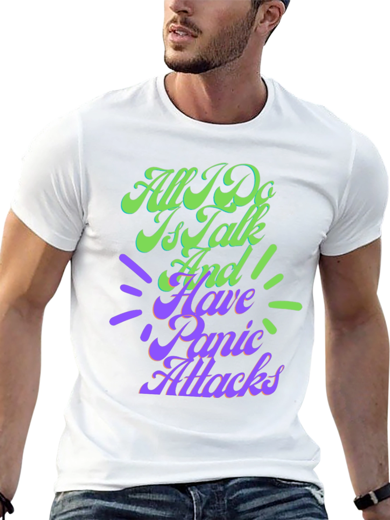 Panic Attack T-Shirt - Funny Graphic Tee