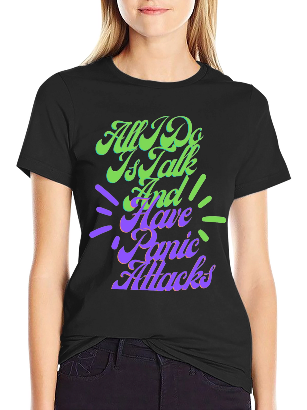 Panic Attack T-Shirt - Funny Graphic Tee