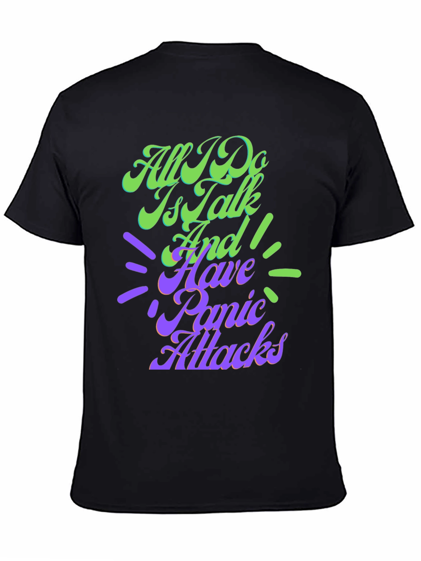 Panic Attack T-Shirt - Funny Graphic Tee