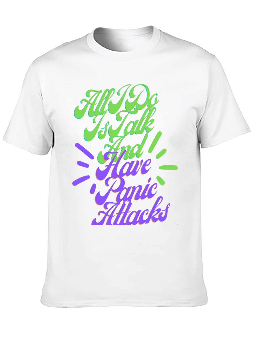 Panic Attack T-Shirt - Funny Graphic Tee