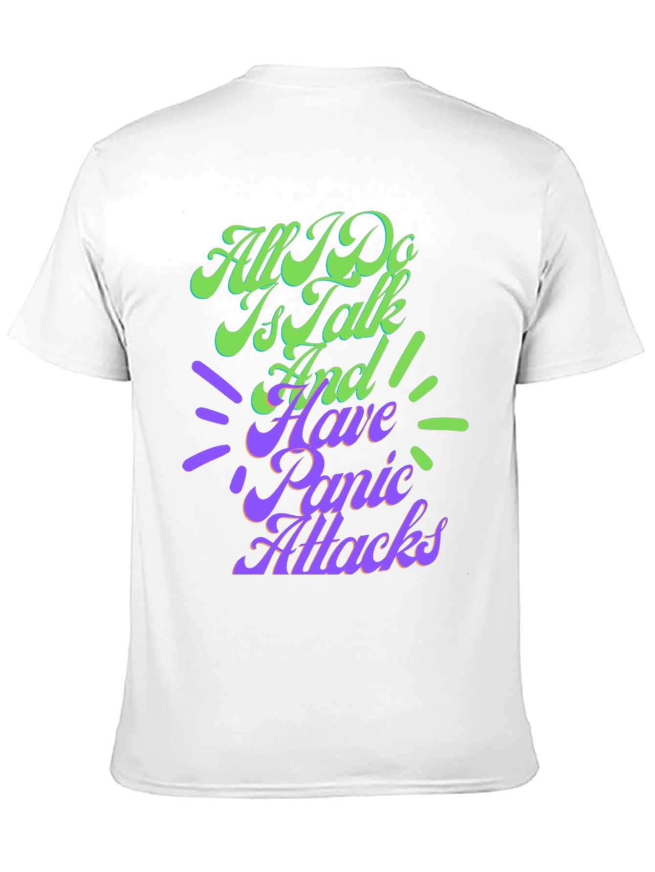 Panic Attack T-Shirt - Funny Graphic Tee