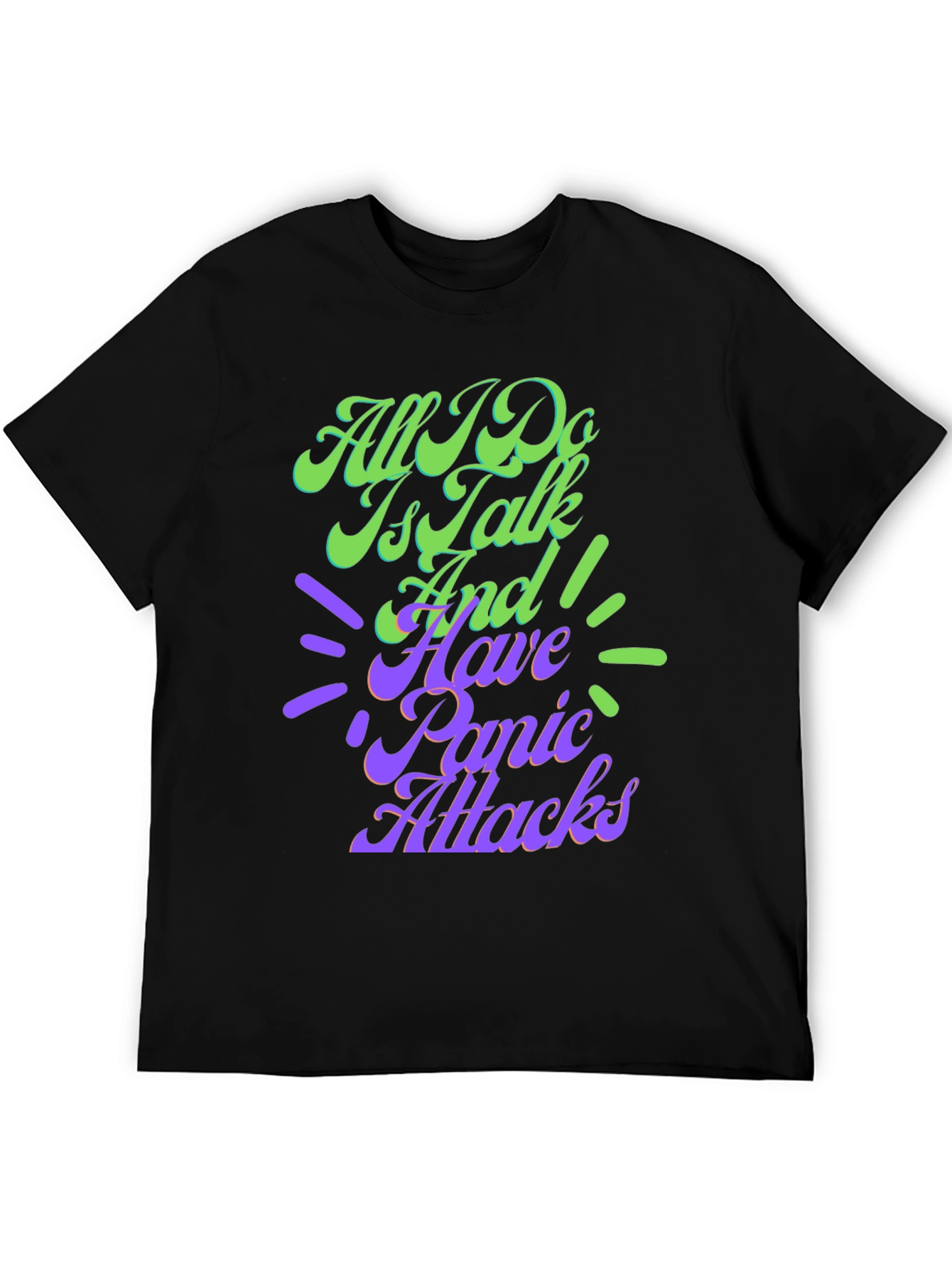 Panic Attack T-Shirt - Funny Graphic Tee