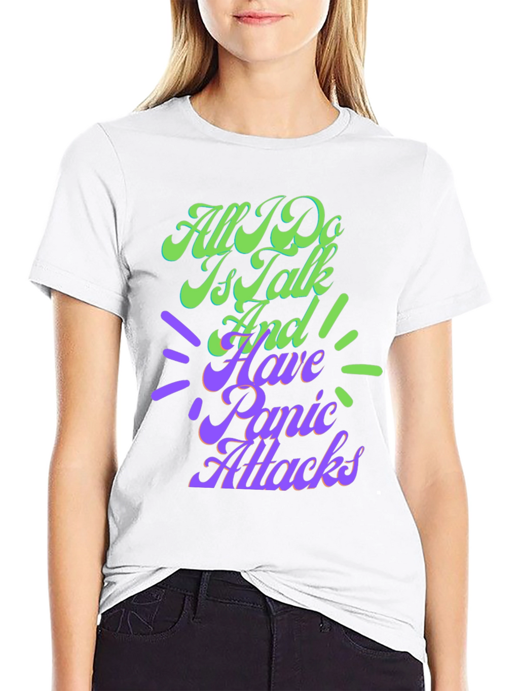 Panic Attack T-Shirt - Funny Graphic Tee