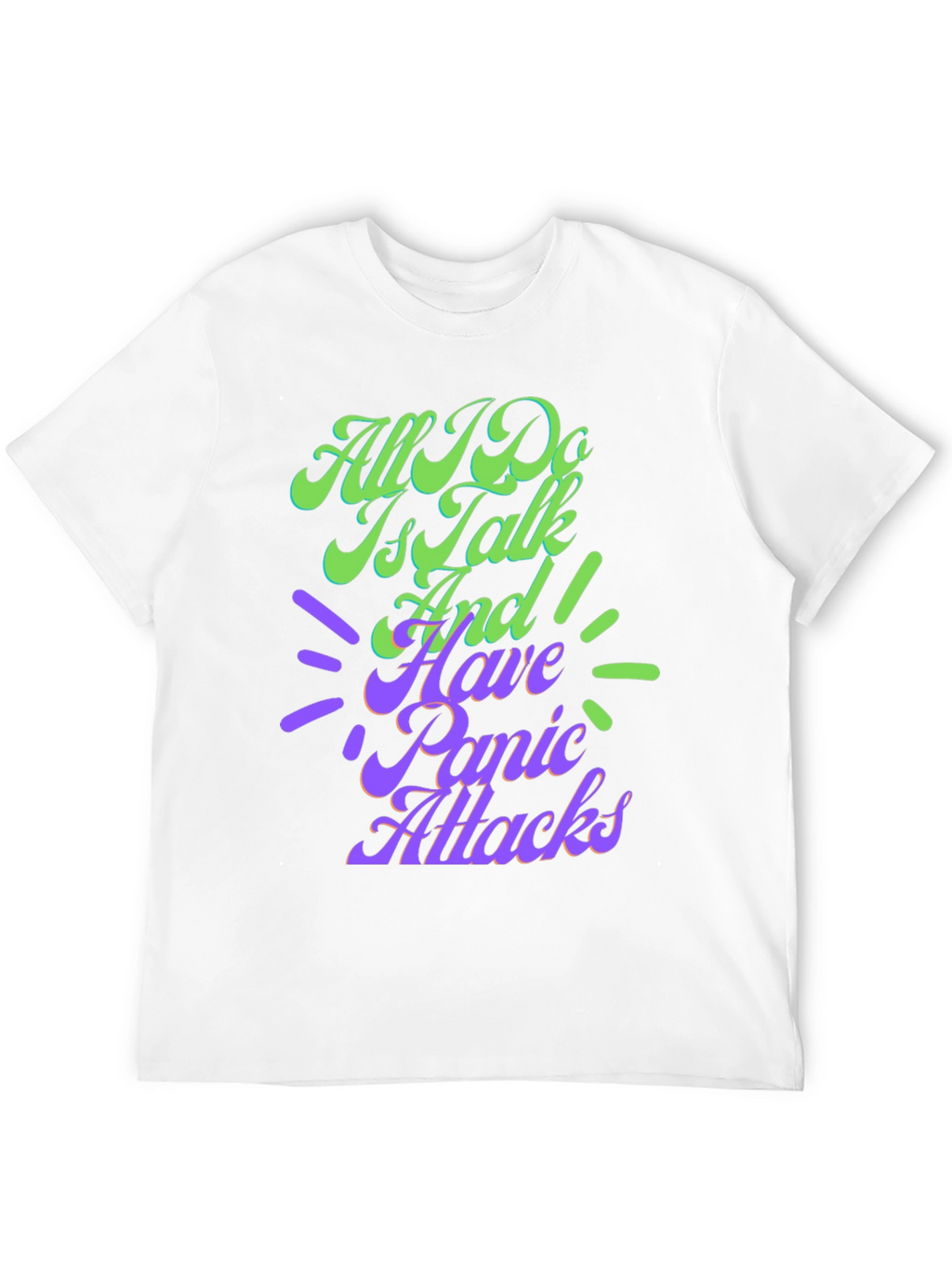 Panic Attack T-Shirt - Funny Graphic Tee