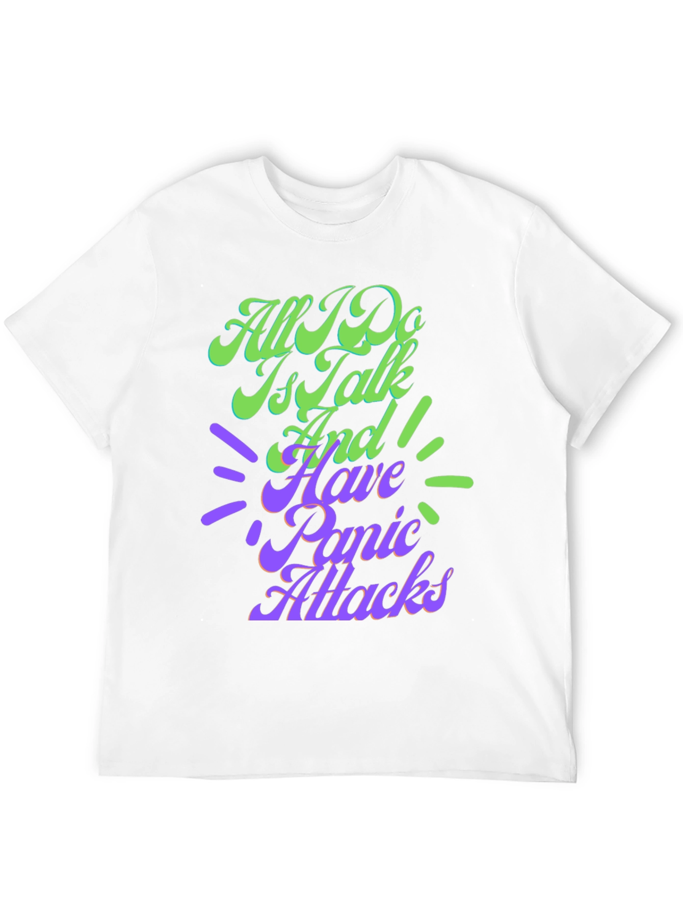 Panic Attack T-Shirt - Funny Graphic Tee