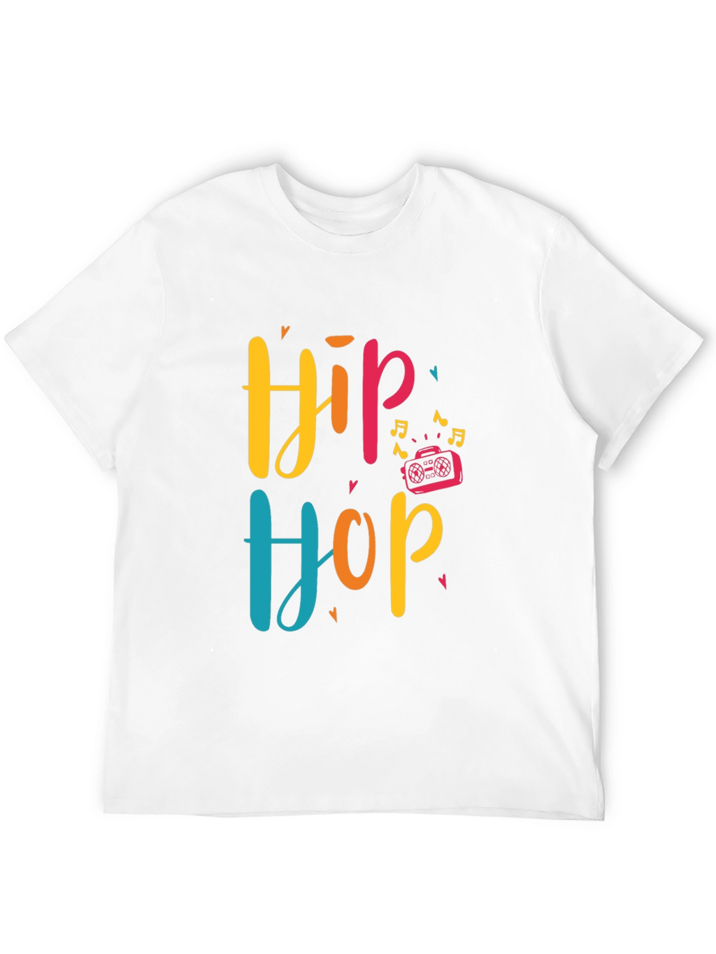 Hip Hop Graphic Tee - Cool Street Style Shirt