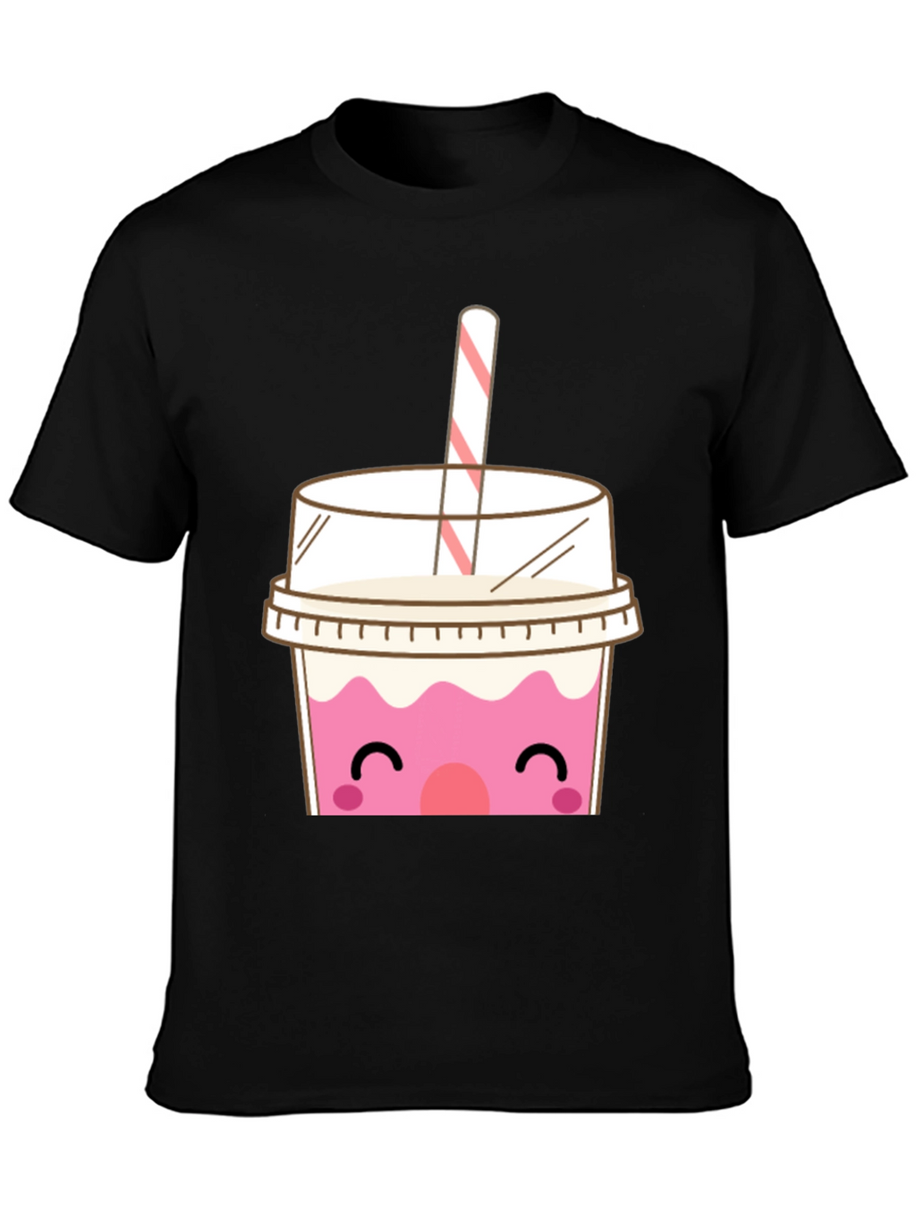 Cute Boba Tea Graphic T-Shirt
