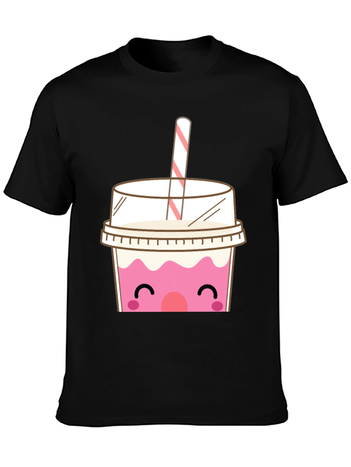 Cute Boba Tea Graphic T-Shirt