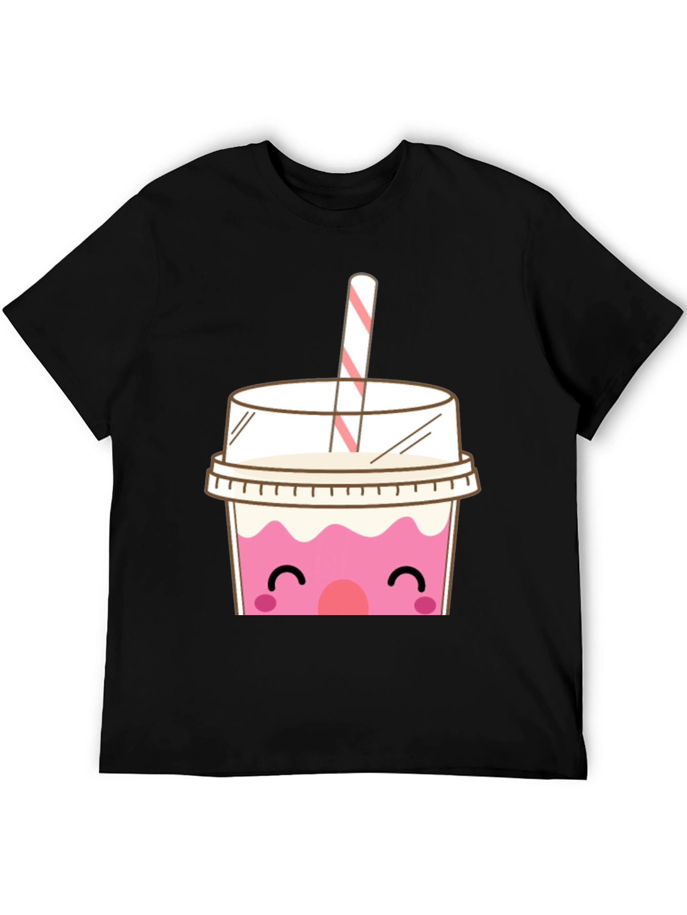 Cute Boba Tea Graphic T-Shirt