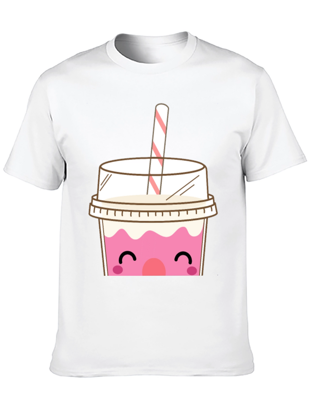 Cute Boba Tea Graphic T-Shirt