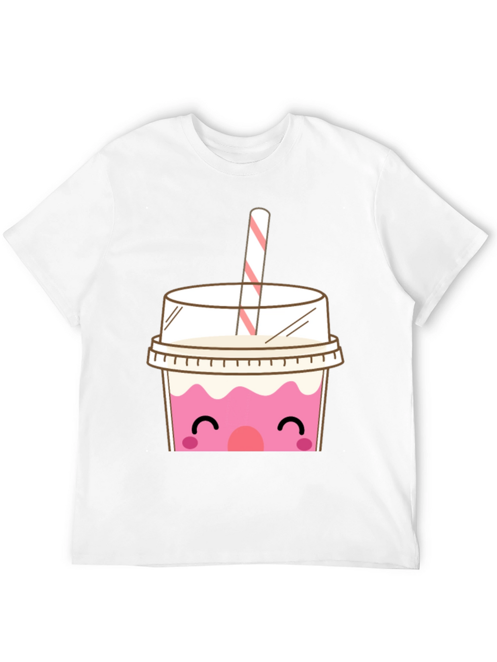 Cute Boba Tea Graphic T-Shirt