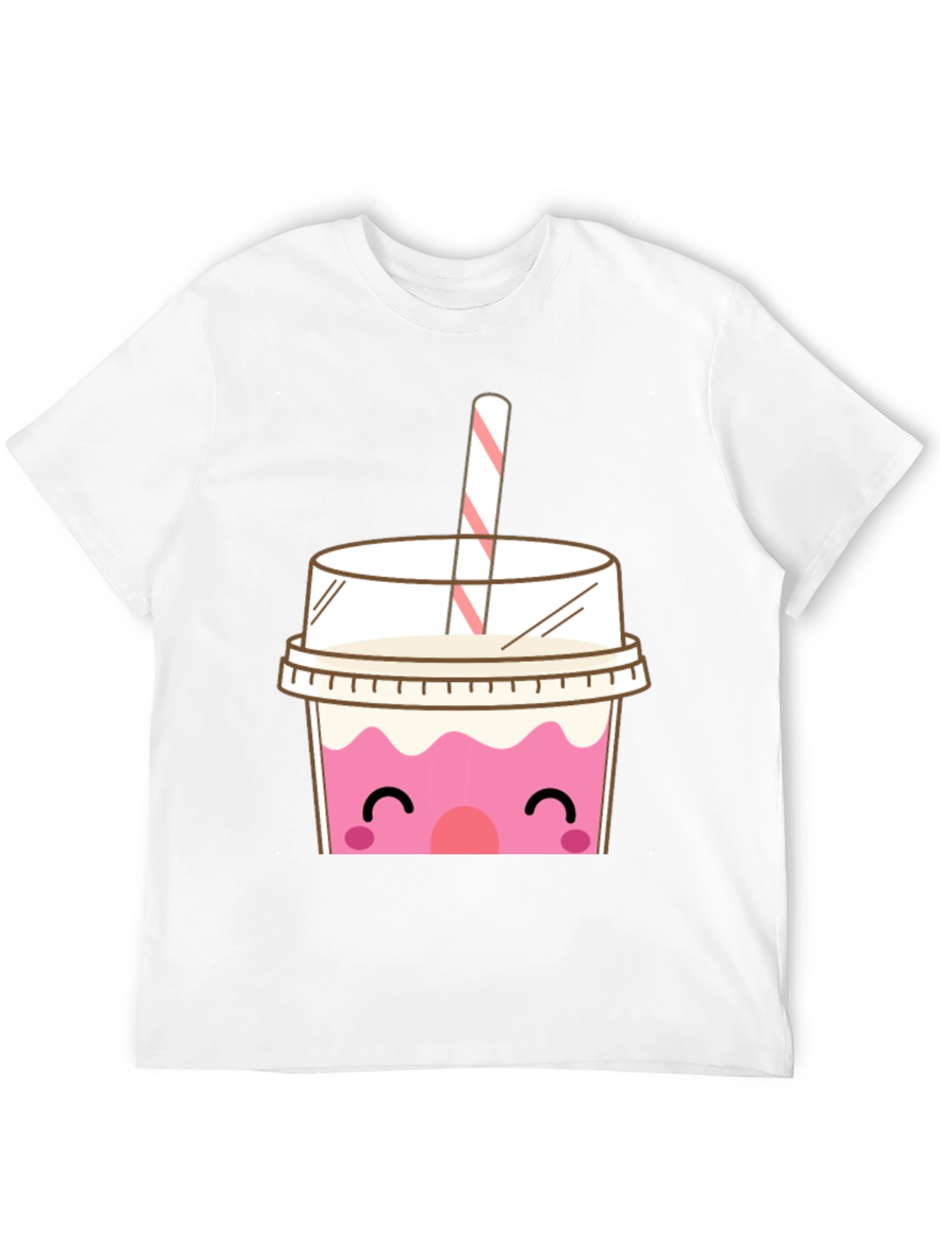 Cute Boba Tea Graphic T-Shirt