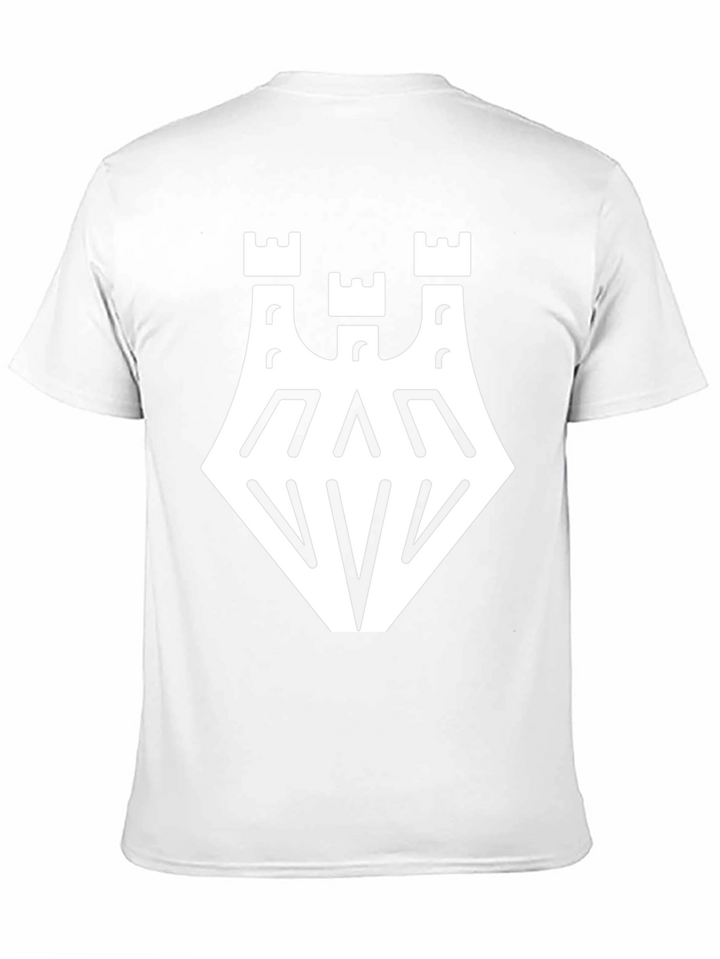 Black T-Shirt with White Castle Graphic