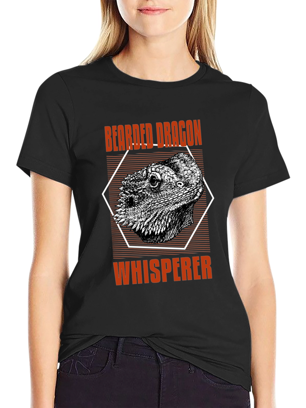Bearded Dragon Whisperer Graphic T-Shirt