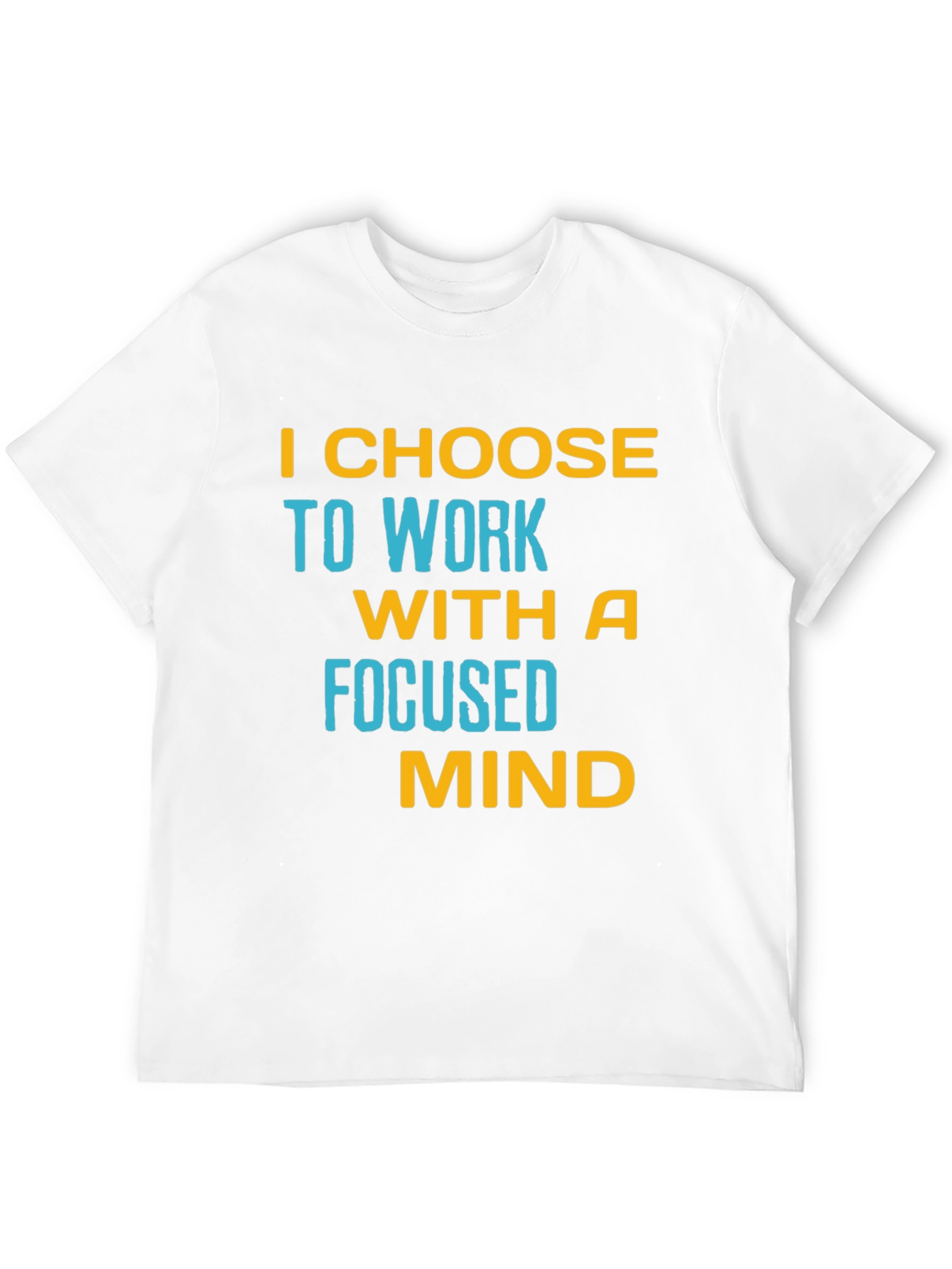 Focused Mind T-Shirt - Motivational Black Tee