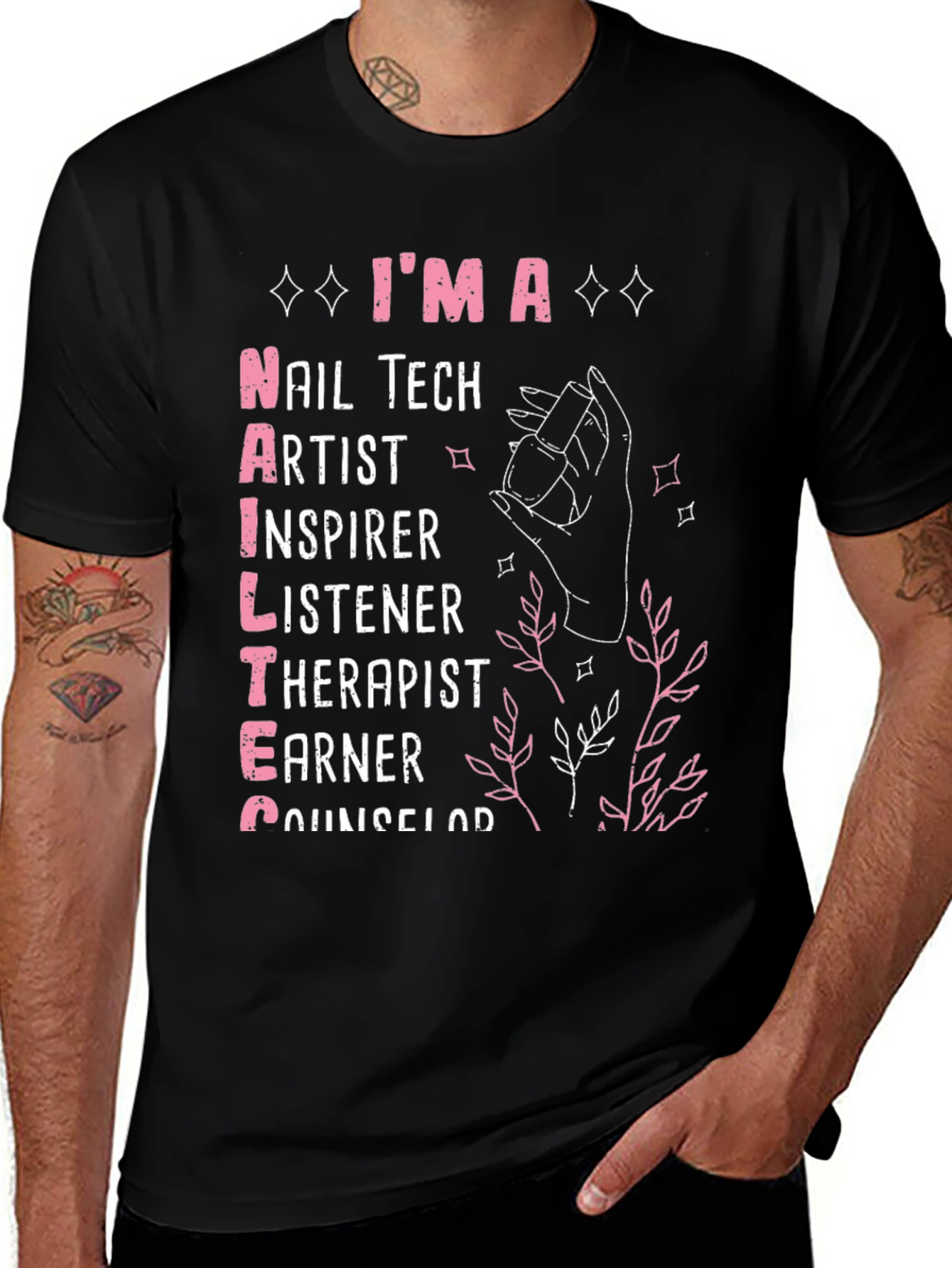 Im a Nail Tech T-Shirt - Nail Artist Gift