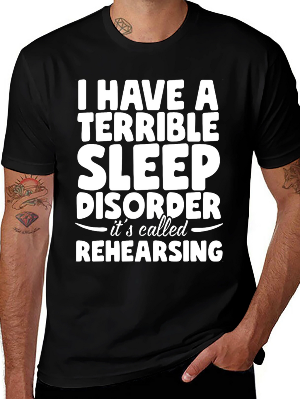 Terrible Sleep Disorder Rehearsing Graphic Tee