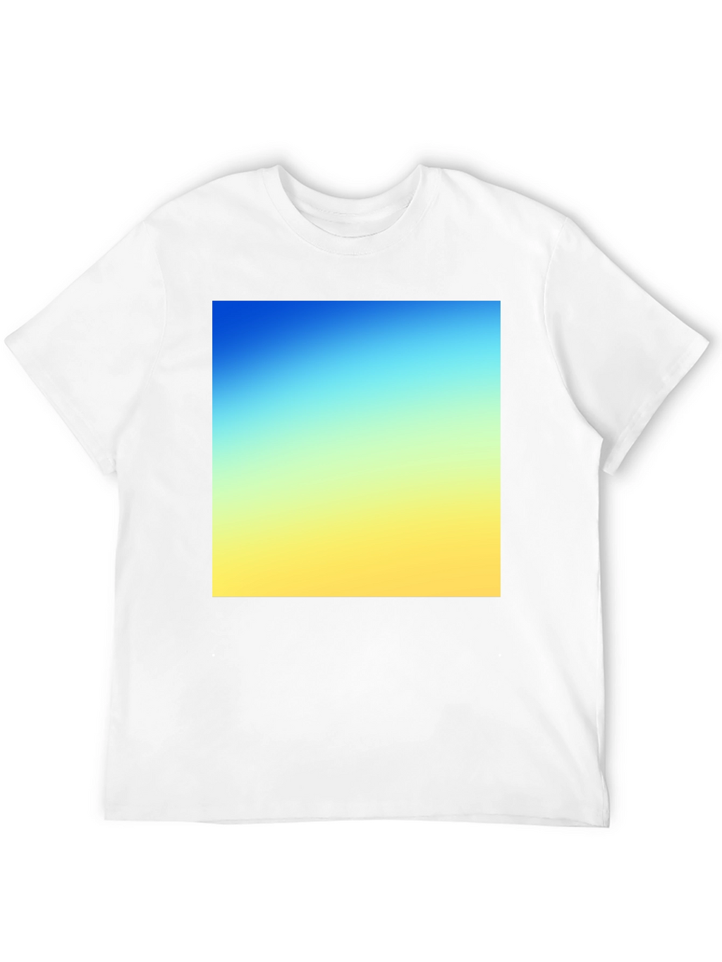 Gradient Square Tee - Stylish Everyday Wear