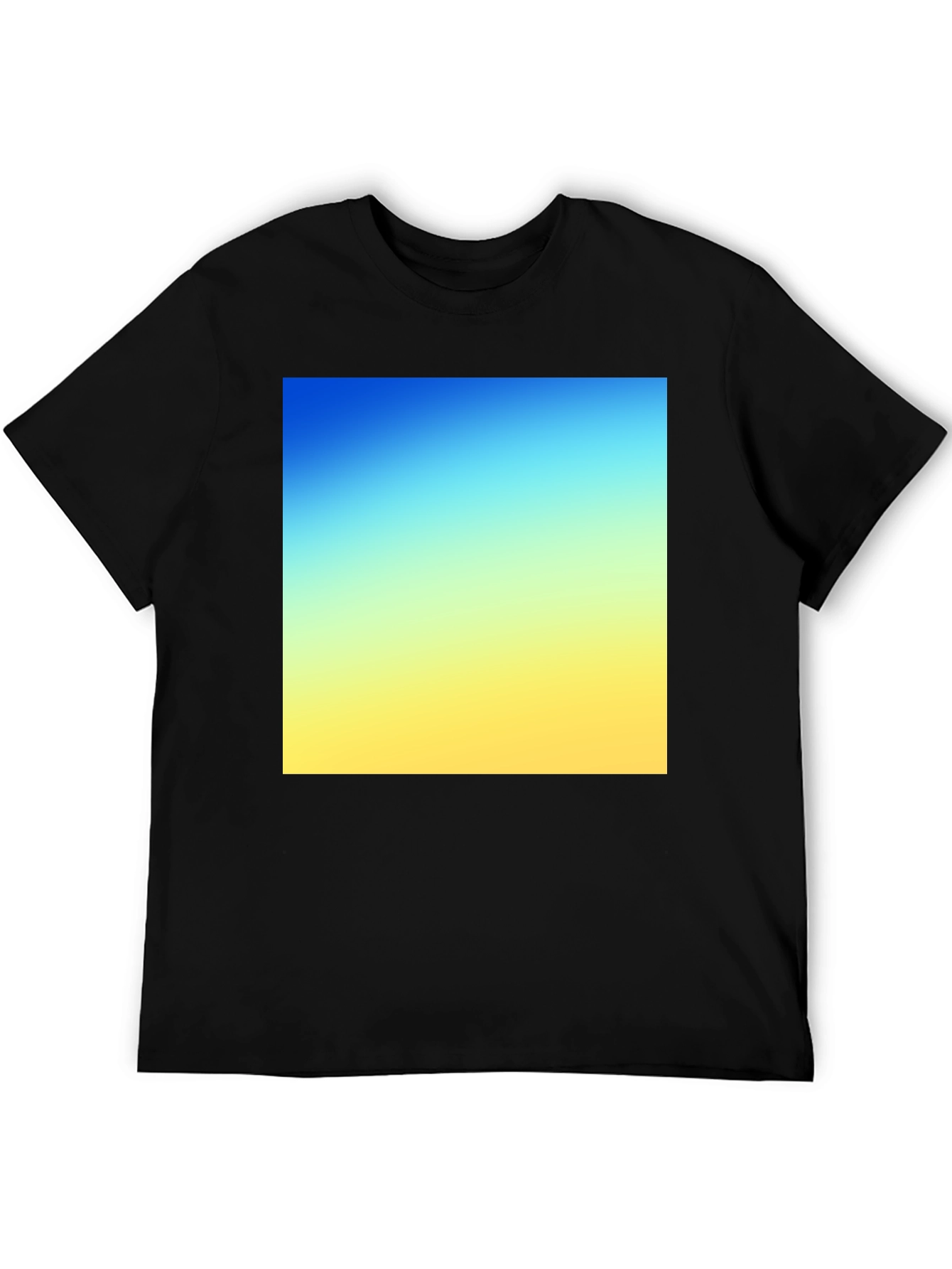 Gradient Square Tee - Stylish Everyday Wear