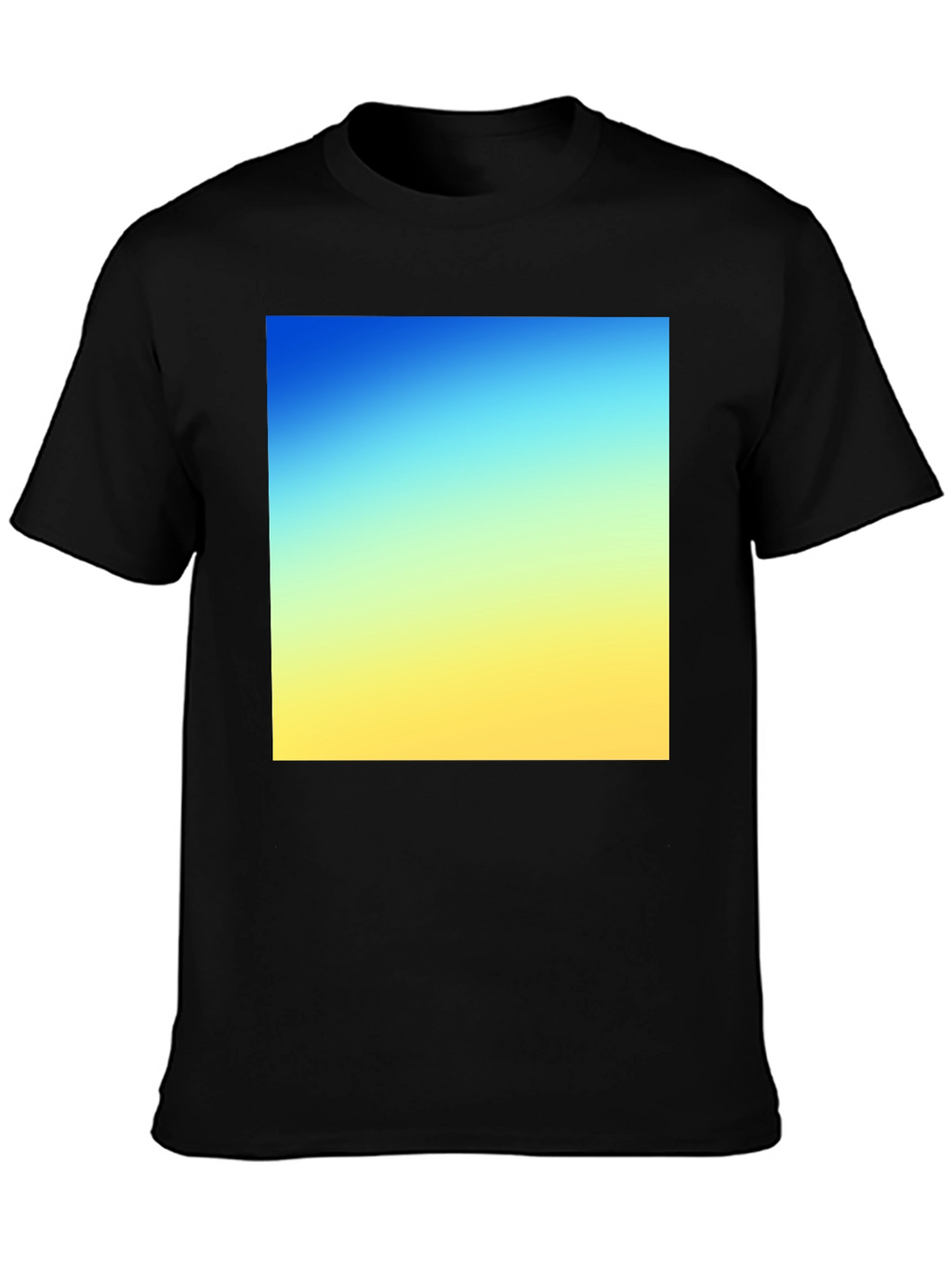 Gradient Square Tee - Stylish Everyday Wear