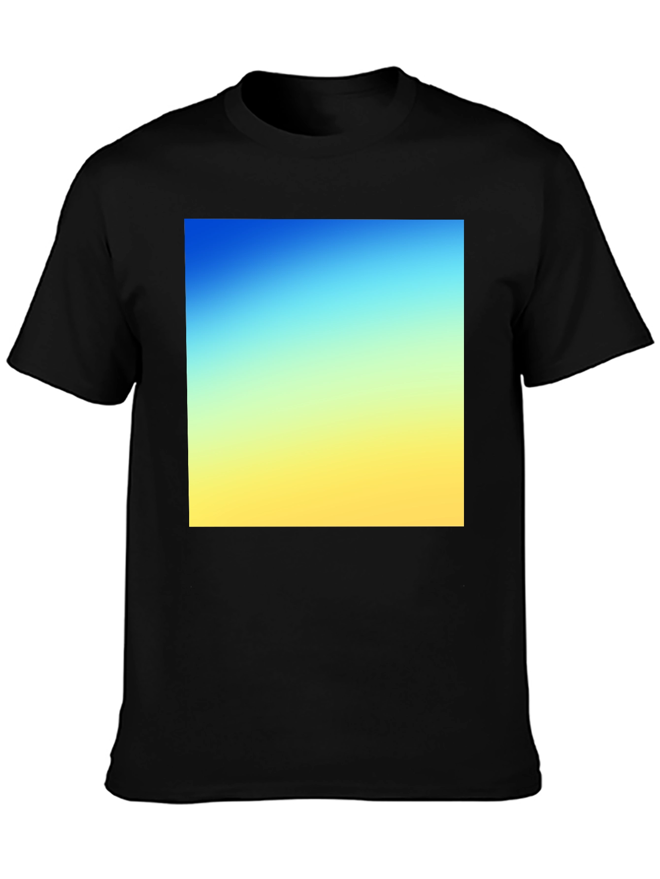Gradient Square Tee - Stylish Everyday Wear