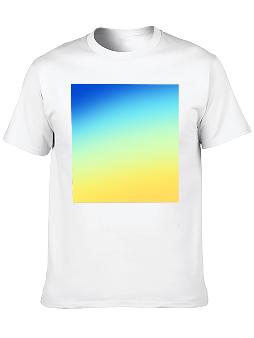 Gradient Square Tee - Stylish Everyday Wear