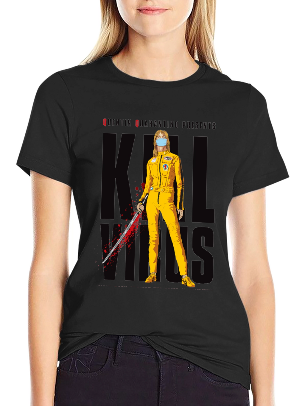 Kill Bill Inspired T-Shirt - Quentin Quarantino Presents