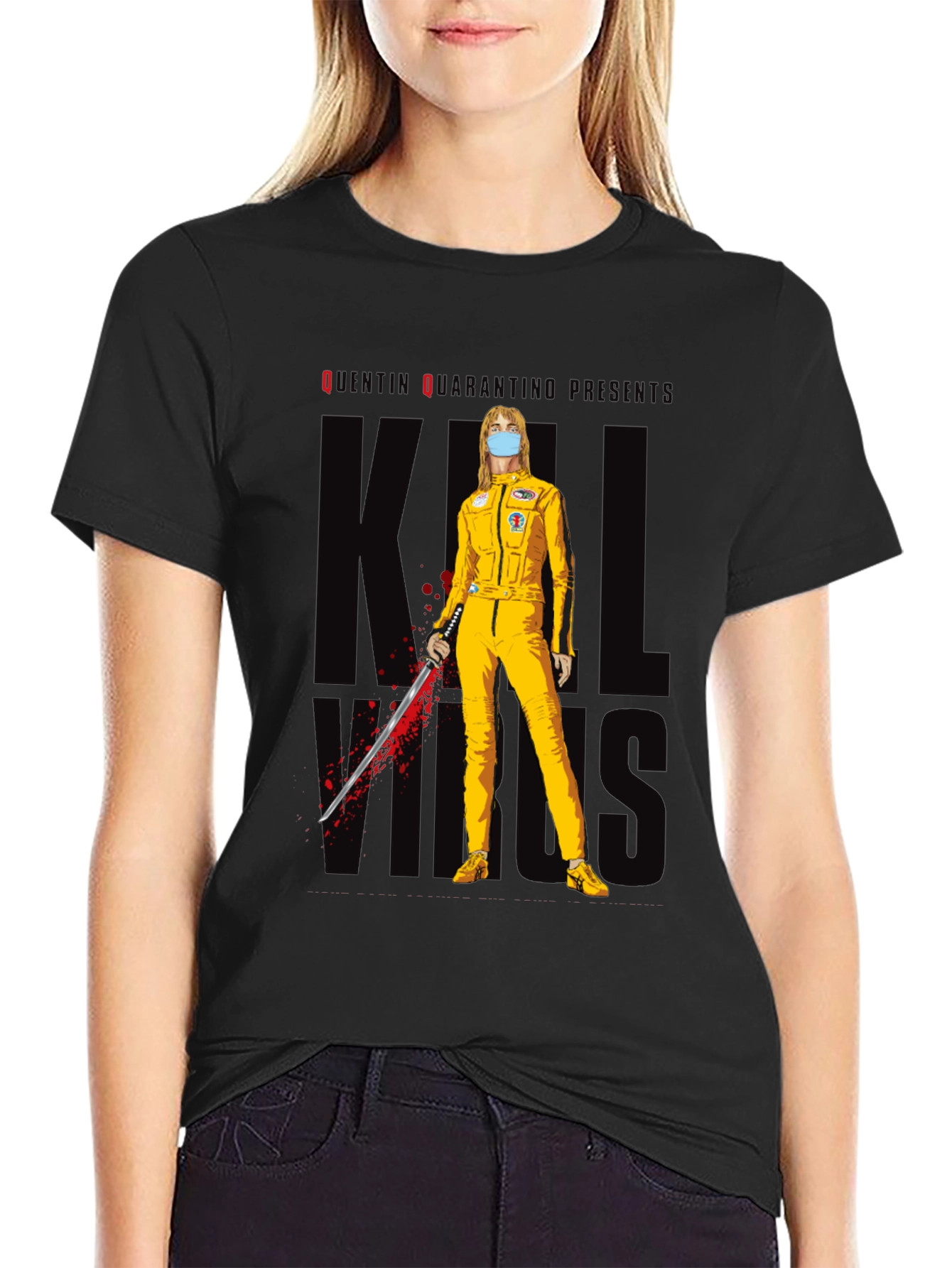 Kill Bill Inspired T-Shirt - Quentin Quarantino Presents