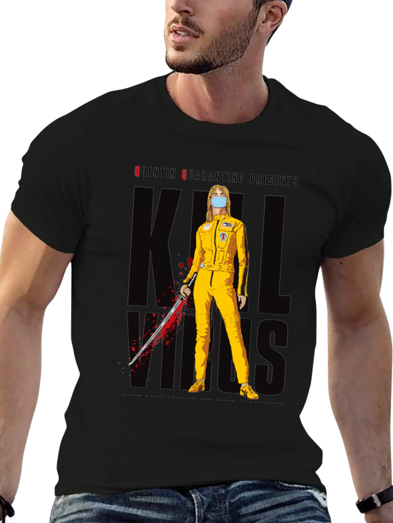 Kill Bill Inspired T-Shirt - Quentin Quarantino Presents