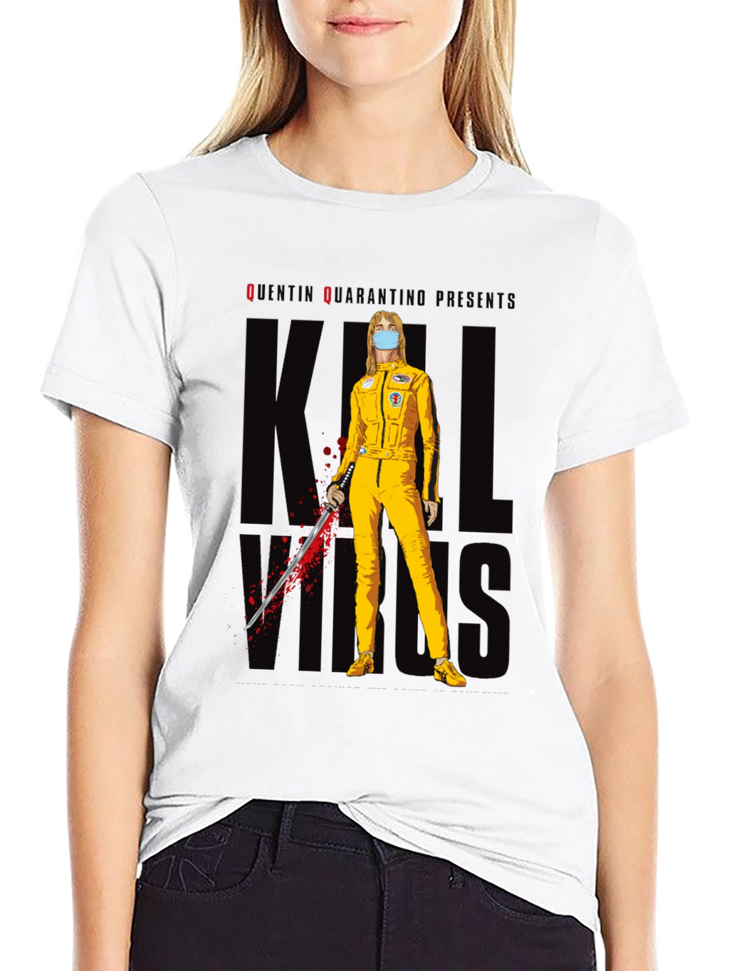 Kill Bill Inspired T-Shirt - Quentin Quarantino Presents