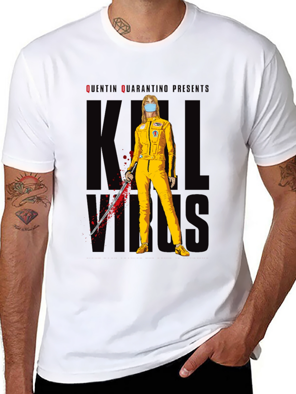 Kill Bill Inspired T-Shirt - Quentin Quarantino Presents