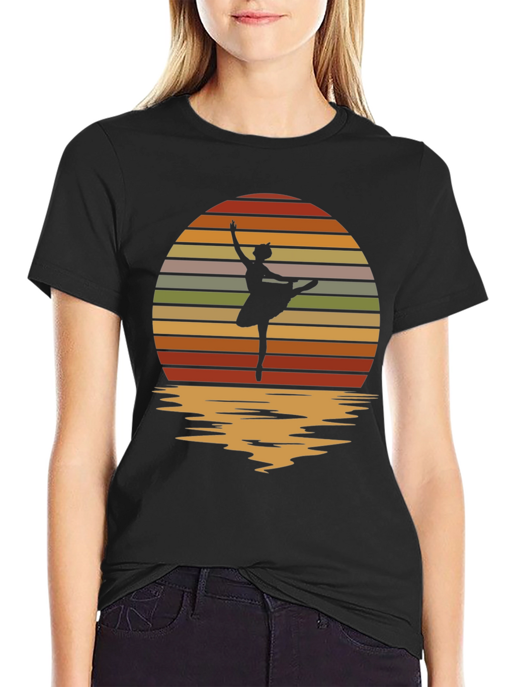 Ballet Sunset Graphic Tee