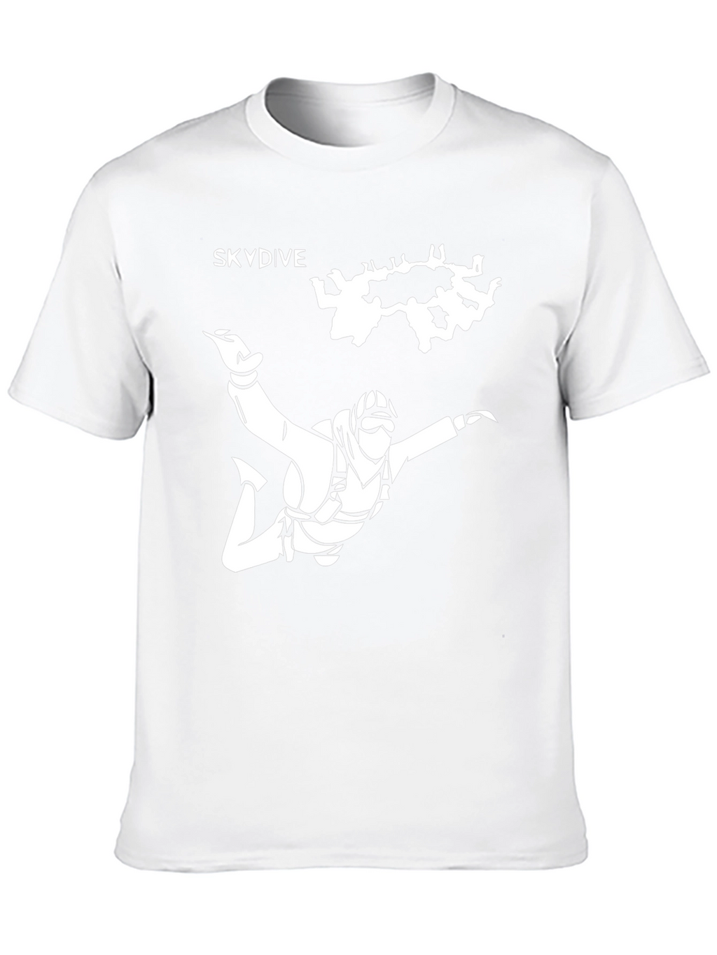 Skydive Graphic Black T-Shirt
