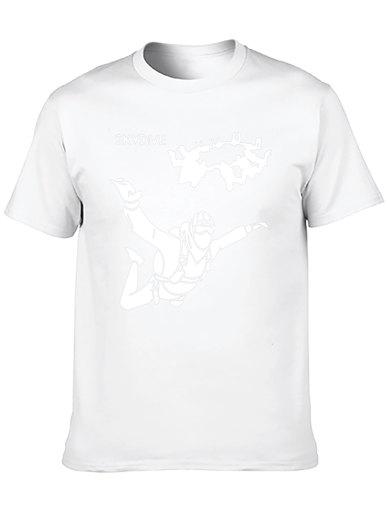 Skydive Graphic Black T-Shirt