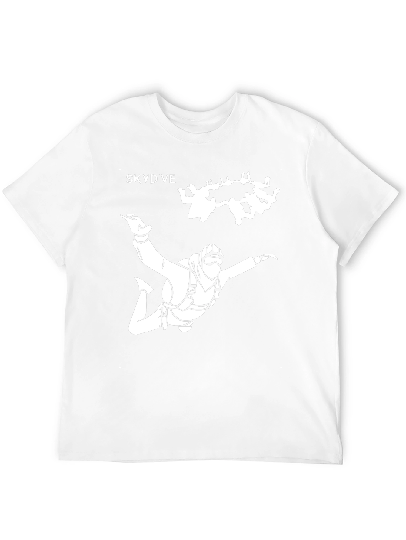 Skydive Graphic Black T-Shirt