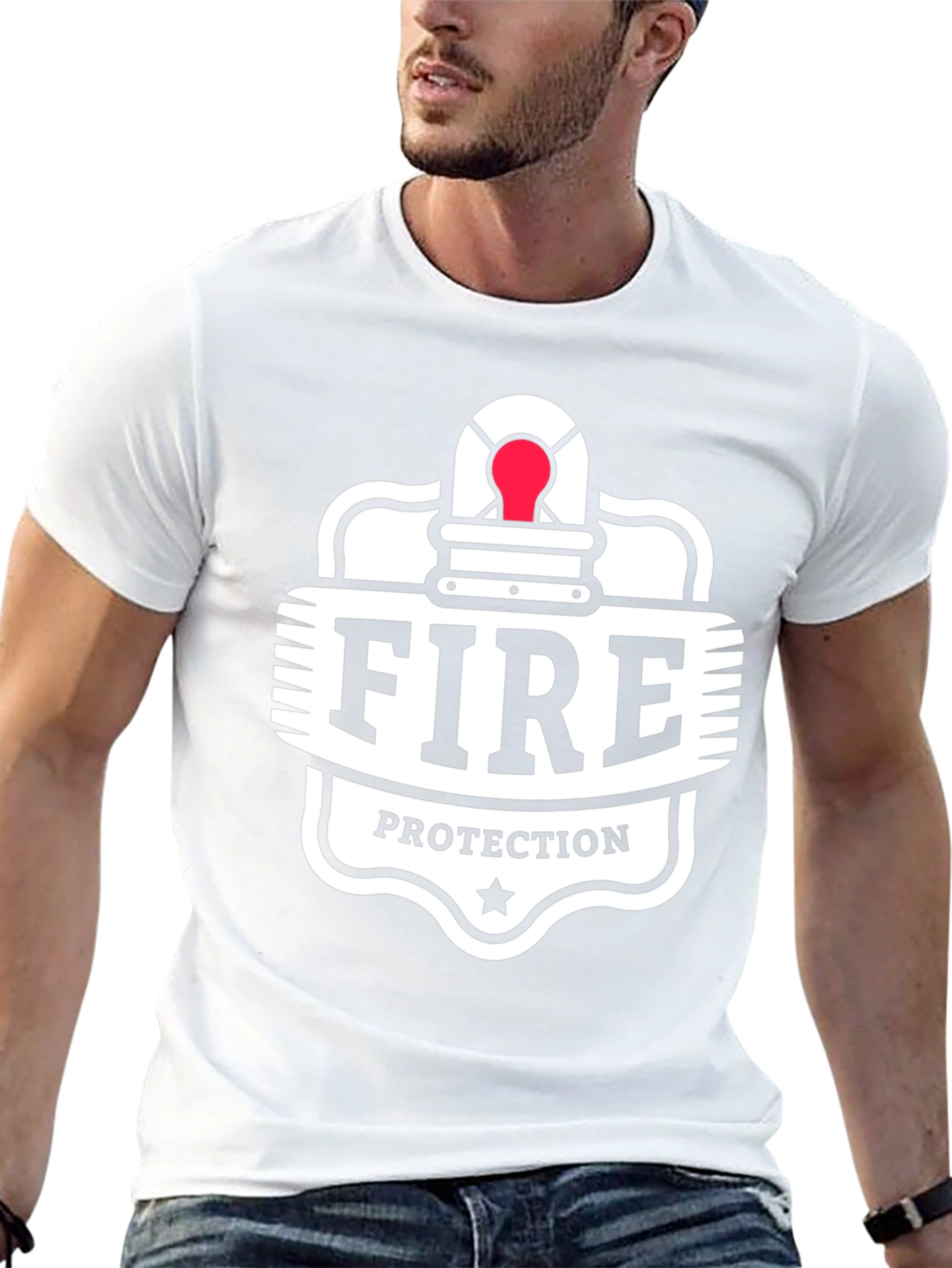 Fire Protection Black T-Shirt