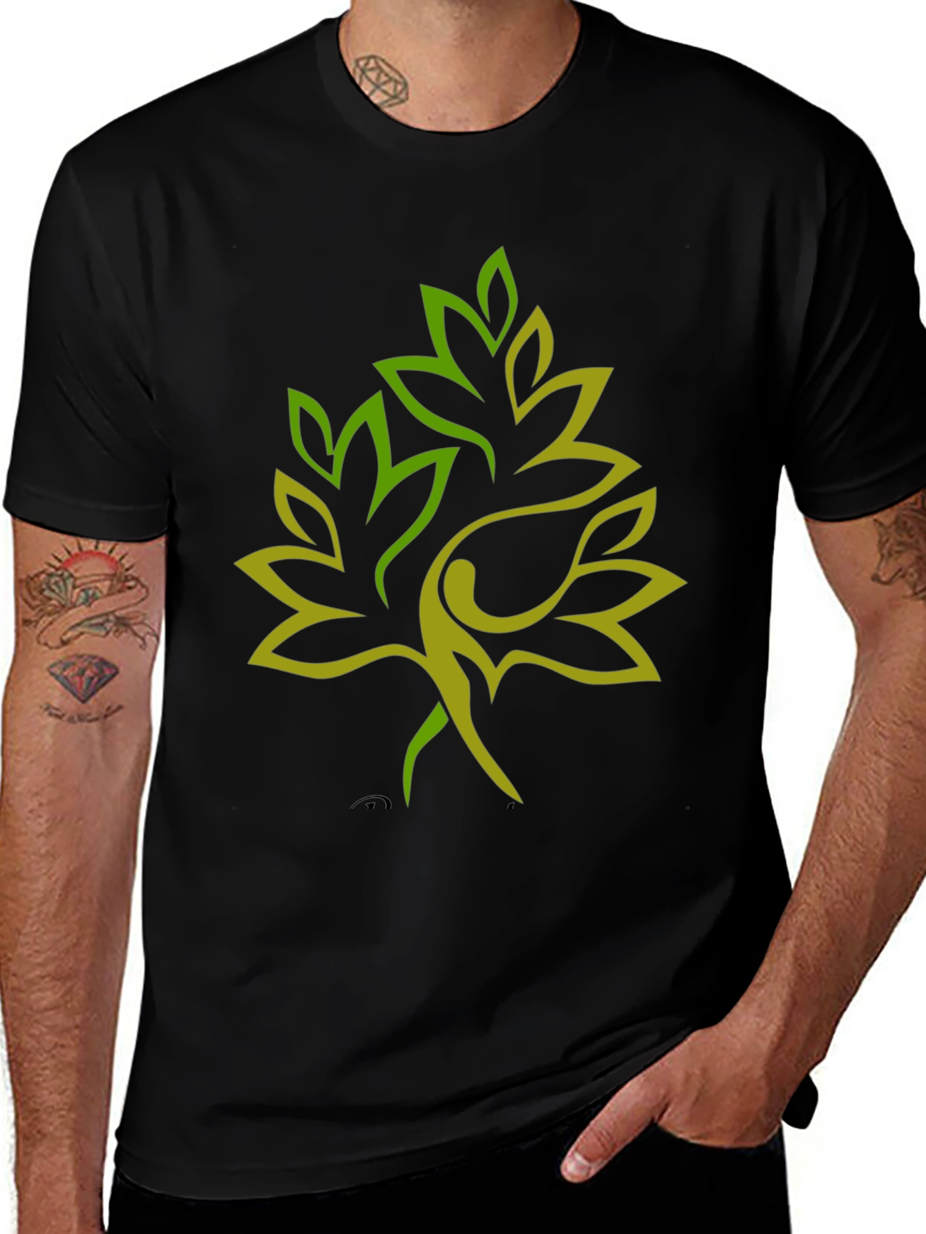 Nature Inspired Graphic T-Shirt